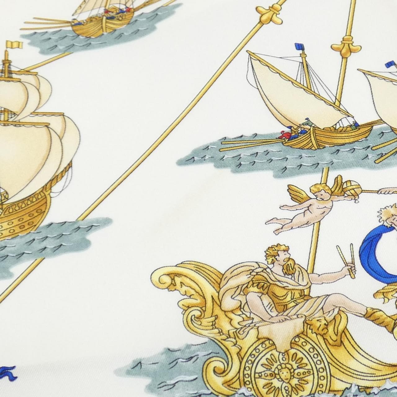 エルメス VOILES DE LUMIERE カレ スカーフ