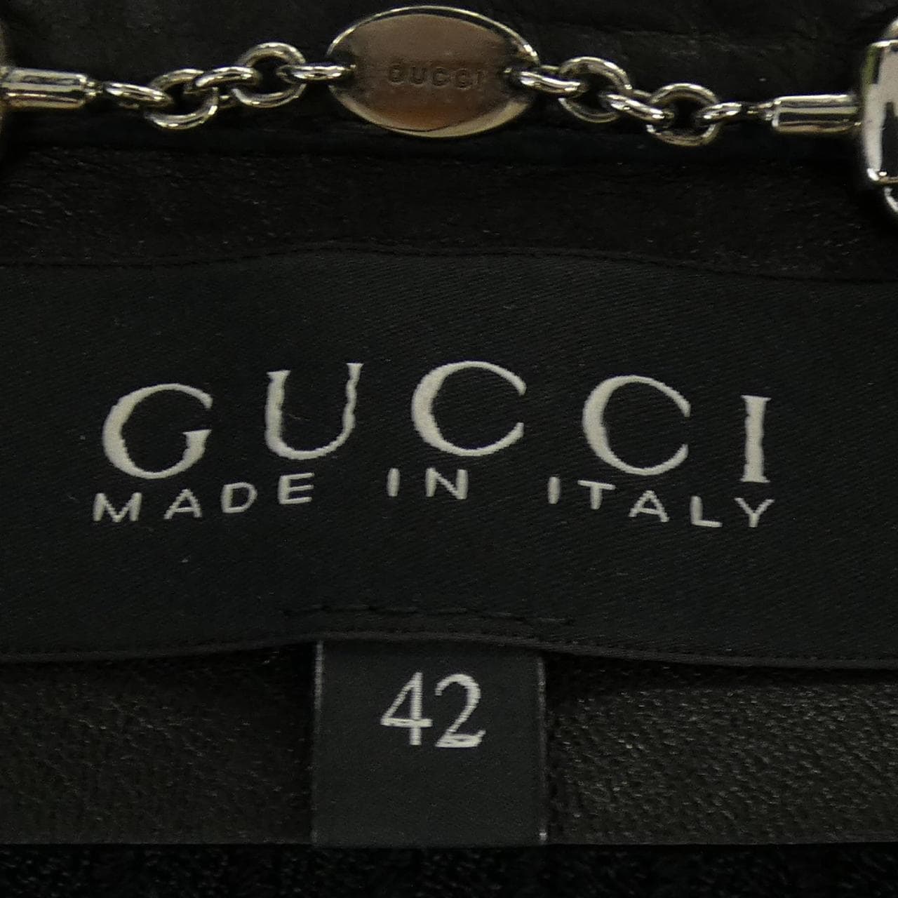 グッチ GUCCI 390071 XG109 レザーライダースジャケット