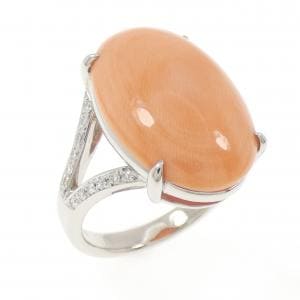 PT900 サンゴ リング 10.55CT