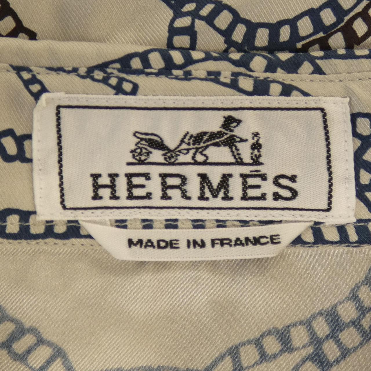 エルメス HERMES エプロン ドール カドリリーニュ 656500HK シャツ