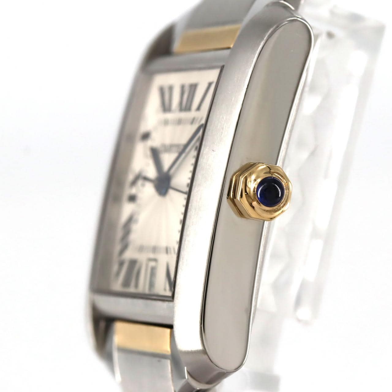 カルティエ タンクフランセーズLM コンビ W51005Q4 SSxYG 自動巻