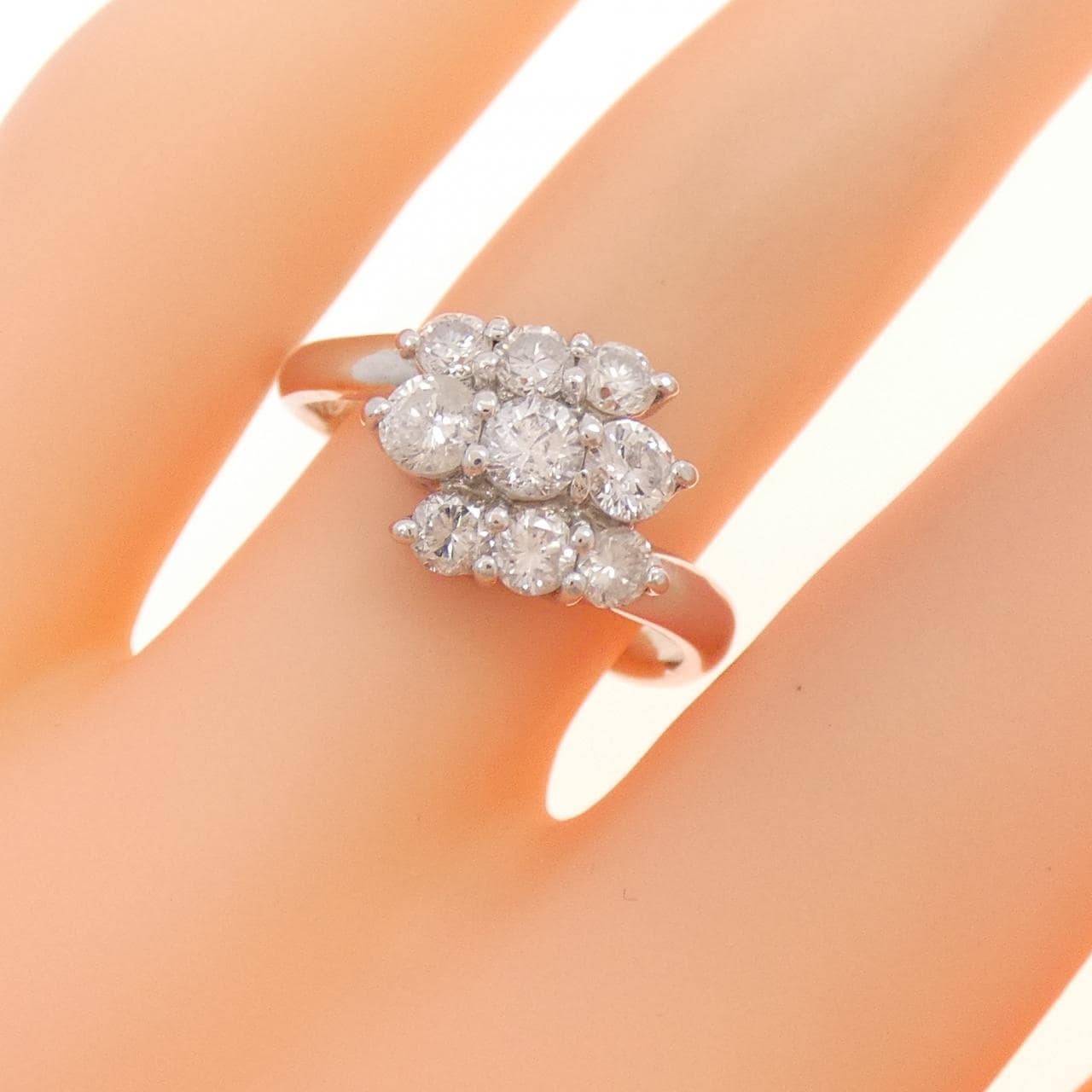 PT ダイヤモンド リング 1.01CT