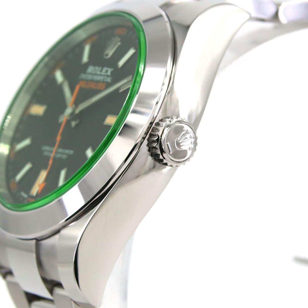 ロレックス ミルガウス 116400GV SS 自動巻 ランダム番