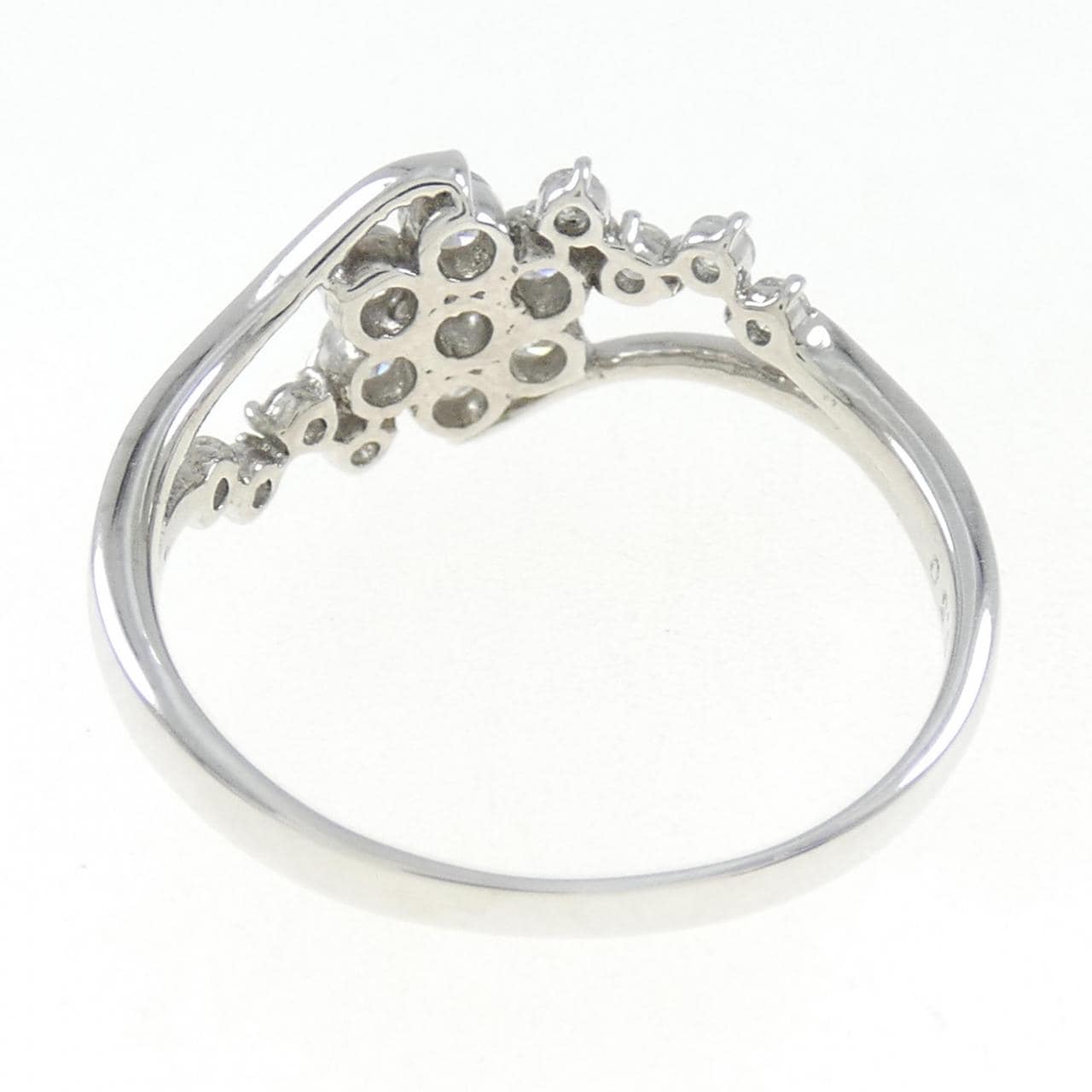 PT フラワー ダイヤモンド リング 0.50CT