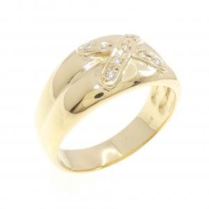 【新品】K18YG ダイヤモンド リング 0.09CT