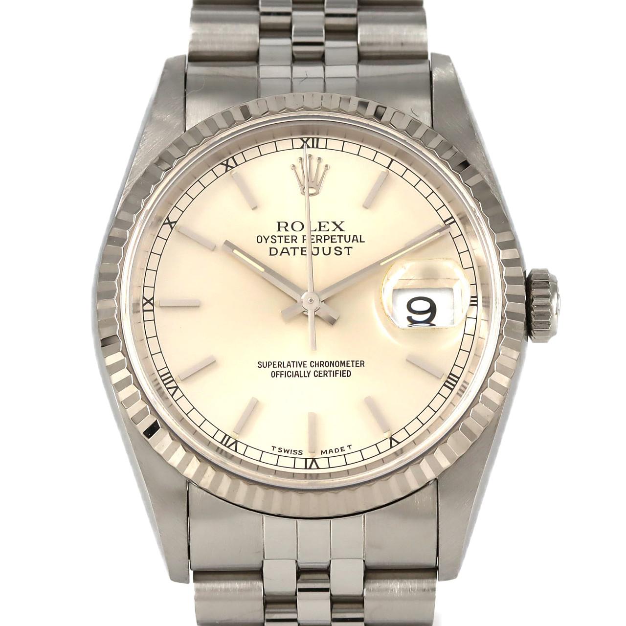 ロレックス デイトジャスト 16234 SSxWG 自動巻 T番