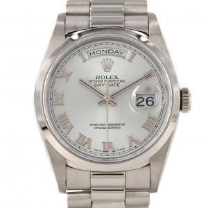 ロレックス デイデイト 18206 PT 自動巻 W番