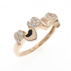 セイレーン　アズーロ ダイヤモンド リング 0.16CT