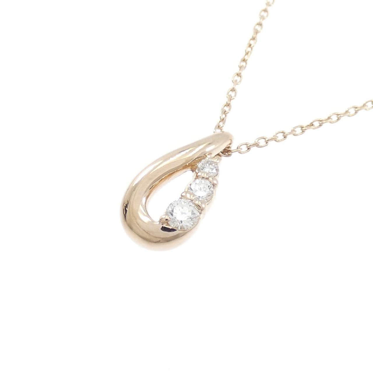 4゜C ダイヤモンド ネックレス