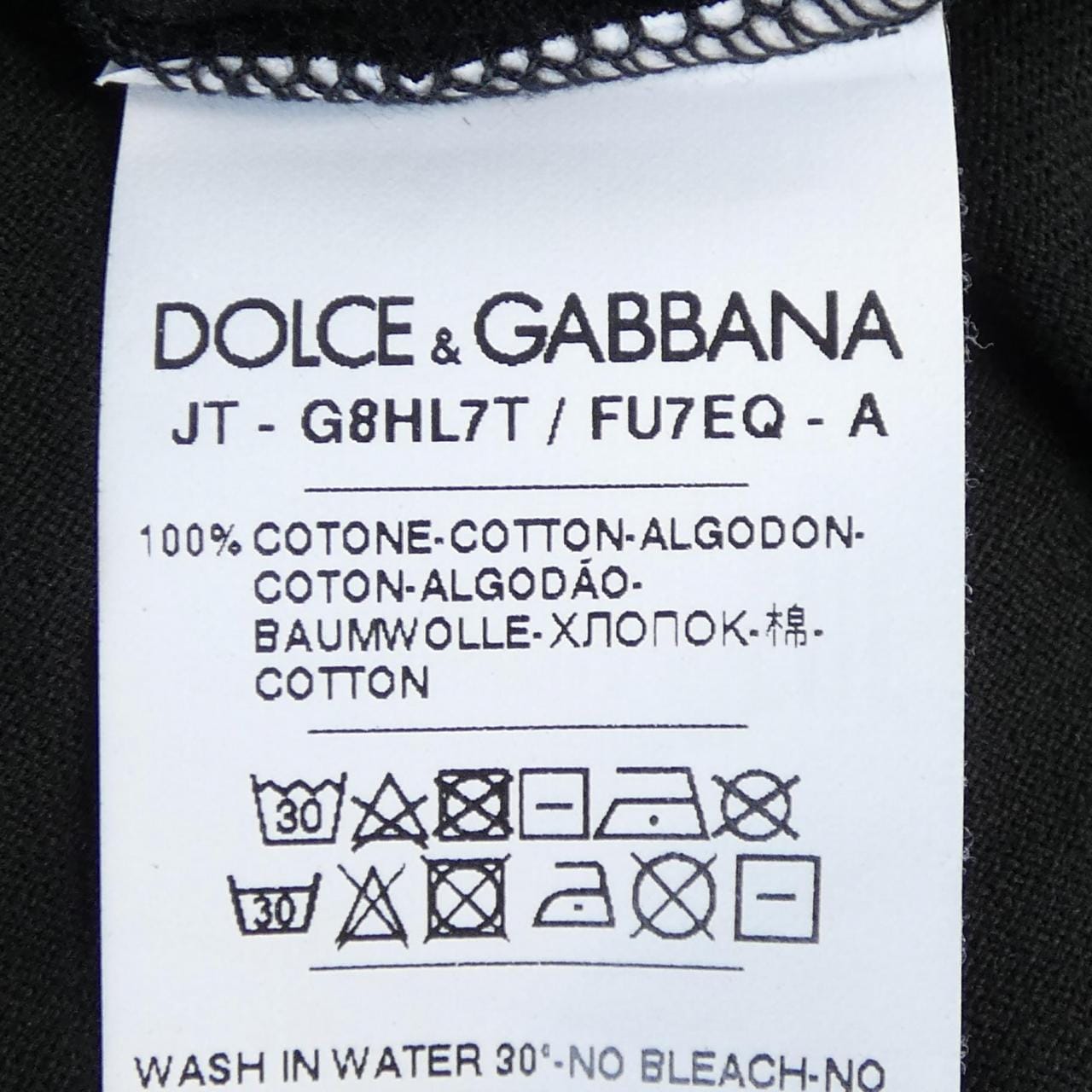 ドルチェアンドガッバーナ DOLCE&GABBANA G8HL7T/FU7EQ Tシャツ