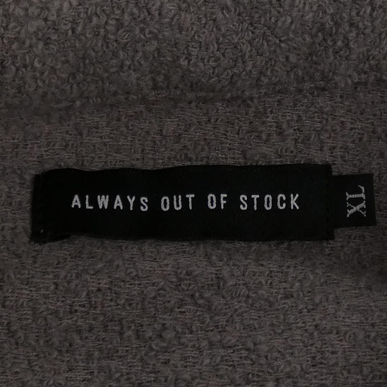 ALWAYS OUT OF STOCK ジャケット