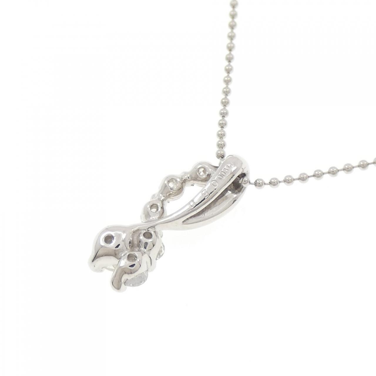 PT900/PT850 ダイヤモンド ネックレス 0.50CT
