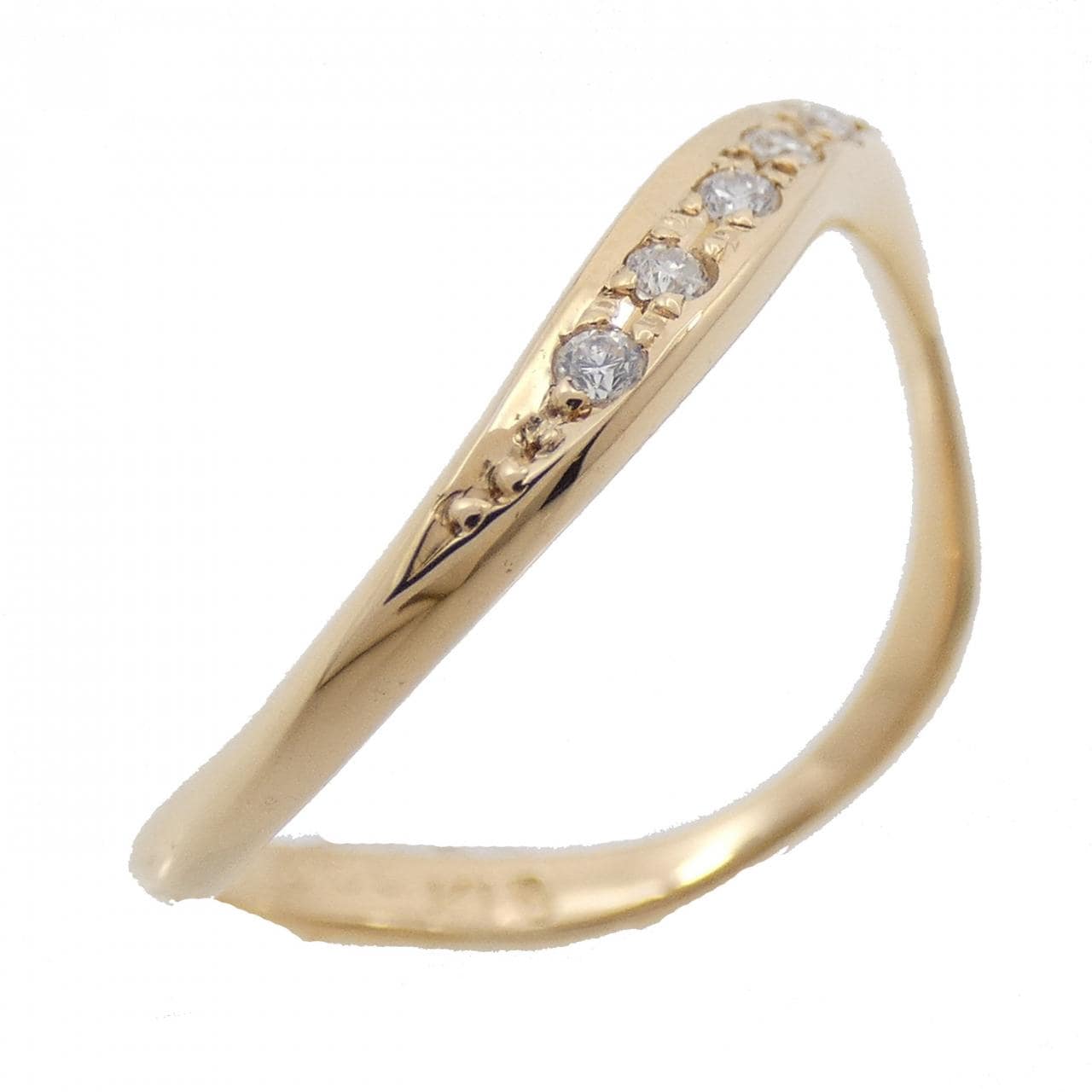 K18YG ダイヤモンド リング 0.05CT