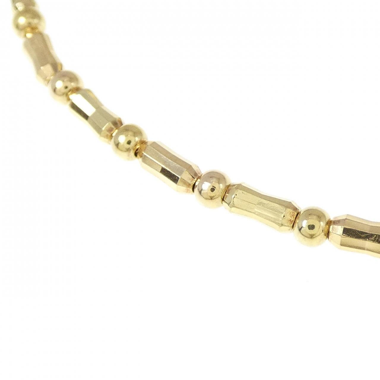 K18YG necklace