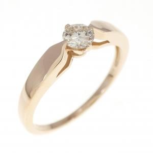 K18PG Diamond Ring 0.216CT FaB SI2 Good