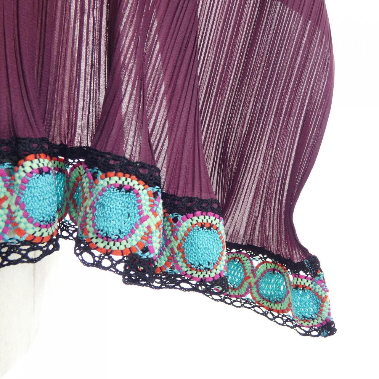 プリーツプリーズ PLEATS PLEASE 2007 レース刺繍 PP74-AD201 7562077 カーディガン