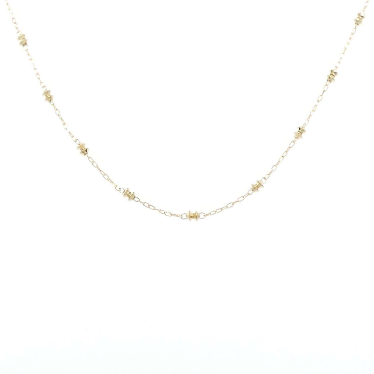K18YG chain necklace