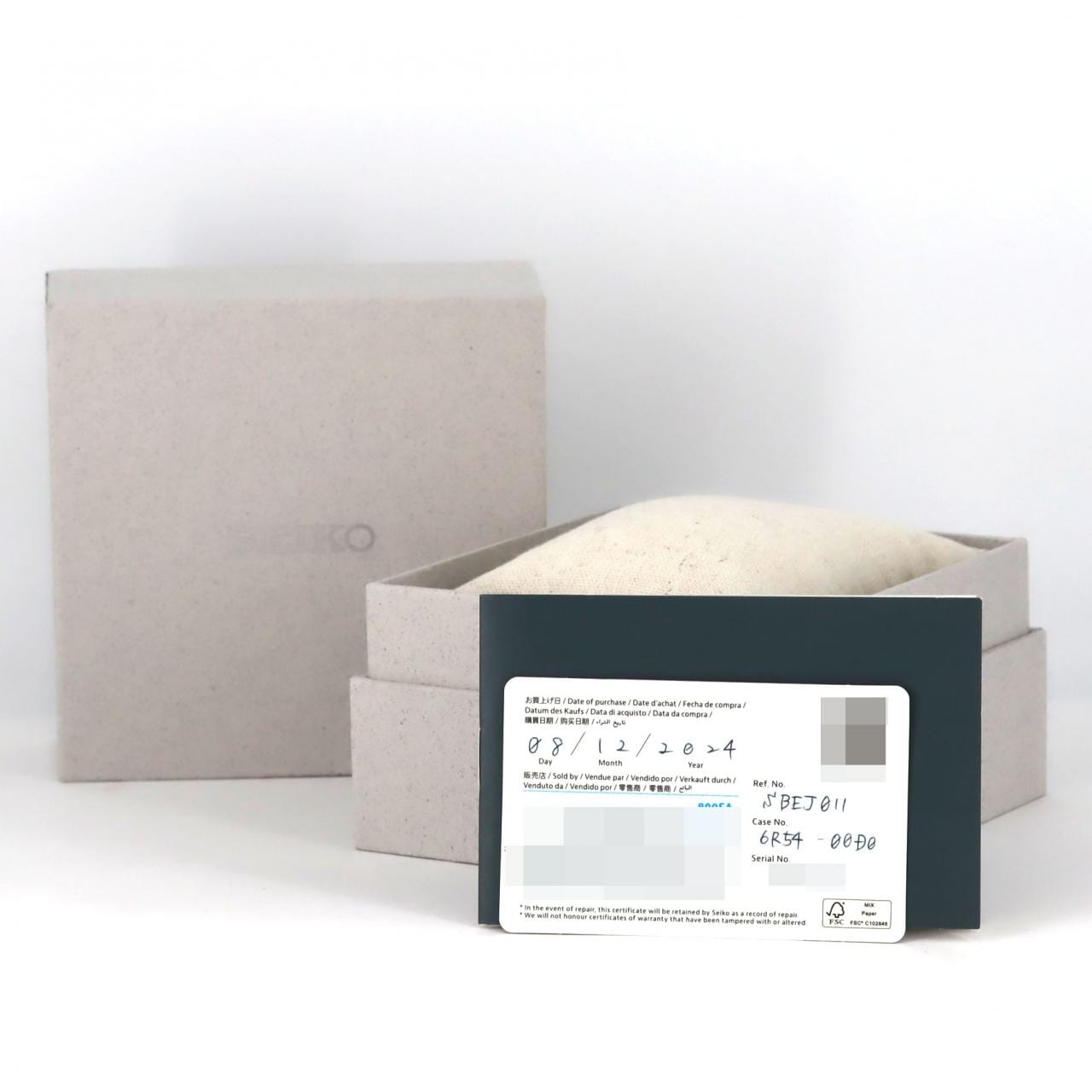 セイコー プロスペックス 6R54-00D0/SBEJ011 SS 自動巻