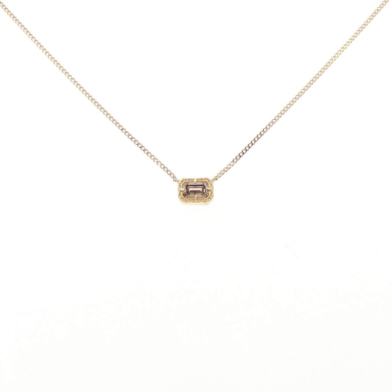 アガット ダイヤモンド ネックレス 0.15CT