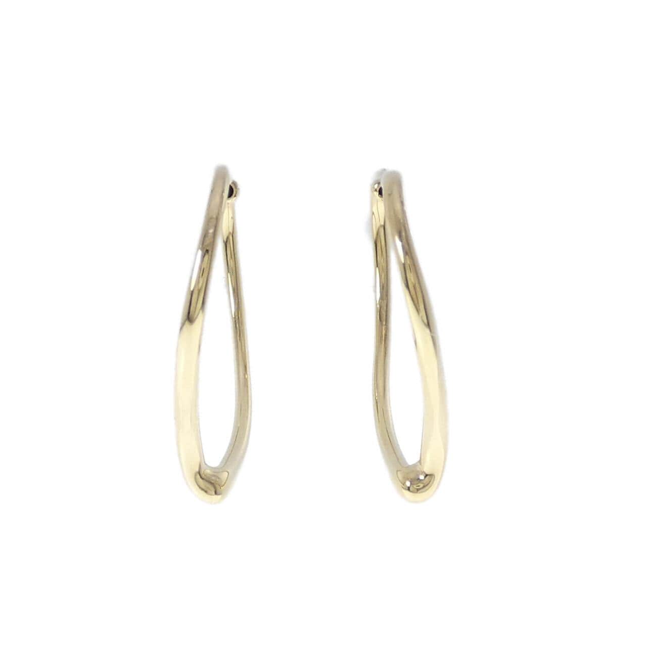 ティファニー オープンハート フープ ピアス