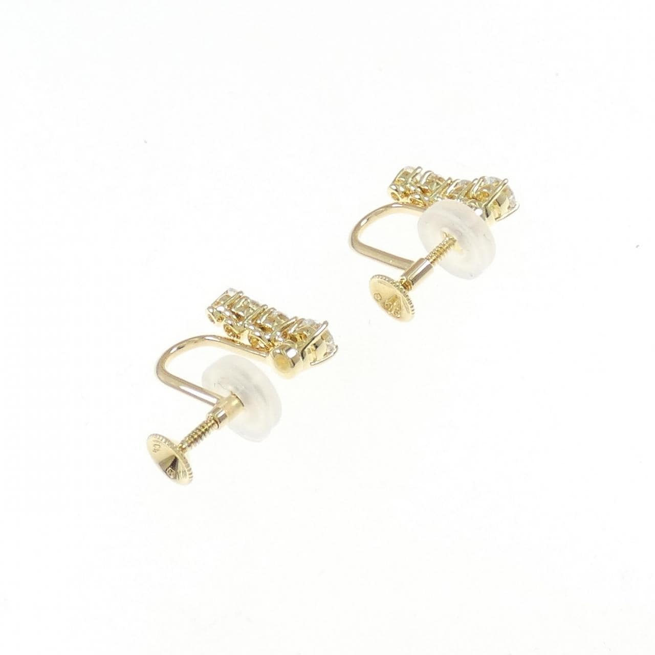 MIKIMOTO Diamond earrings 0.70CT
