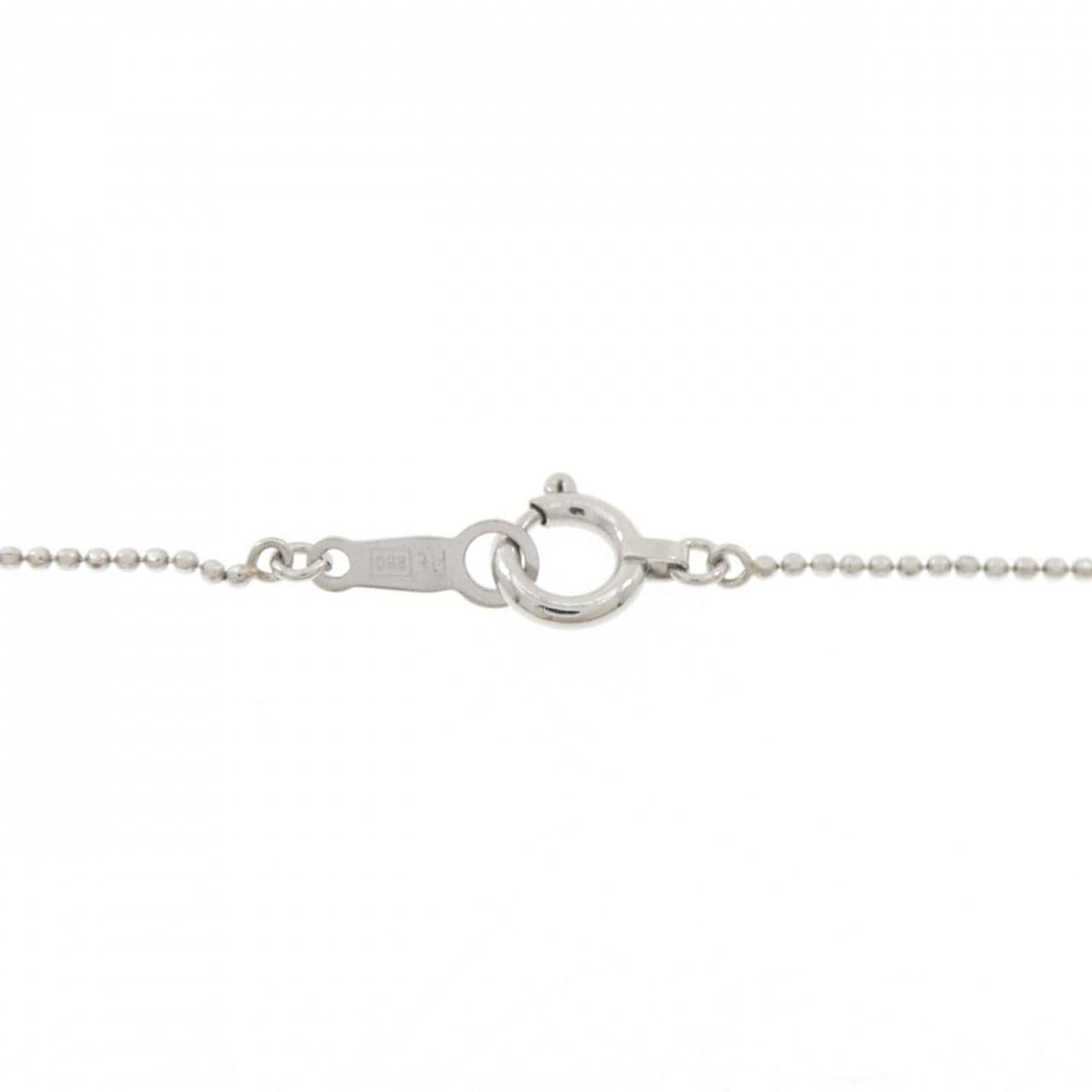 PT900/PT850 ソリティア ダイヤモンド ネックレス 0.377CT