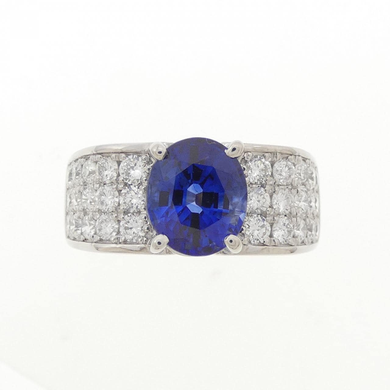 PT900 サファイヤ リング 2.69CT