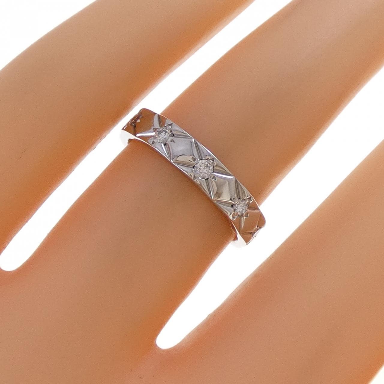 シャネル マトラッセ ラージ リング