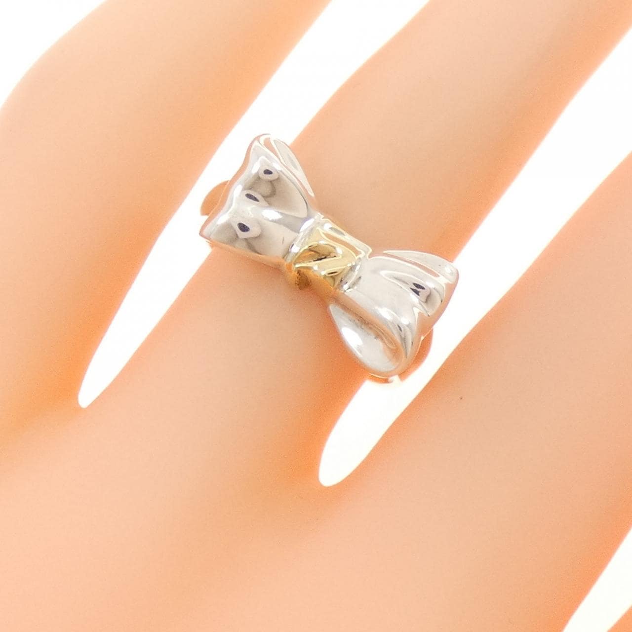 ティファニー リボン リング