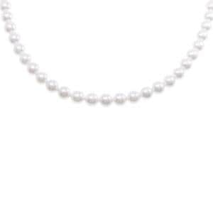 [BRAND NEW] Silver Clasp Akoya Pearl Necklace 6-6.5mm