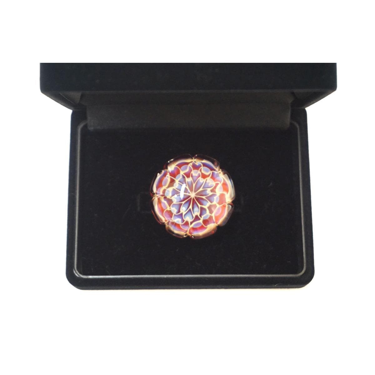 【新品】帯留 ボロシリケイトガラス