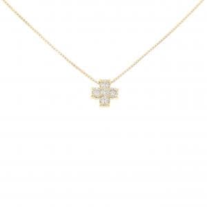 K18YG ダイヤモンド ネックレス 0.22CT