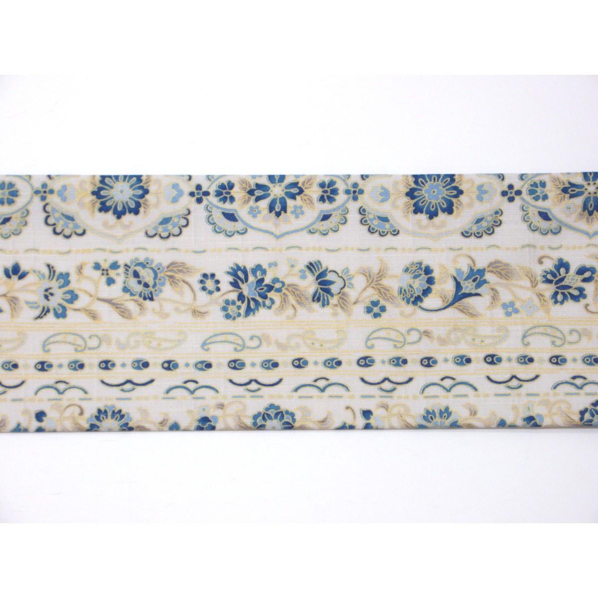 【新品】名古屋帯【岡重】結城紬