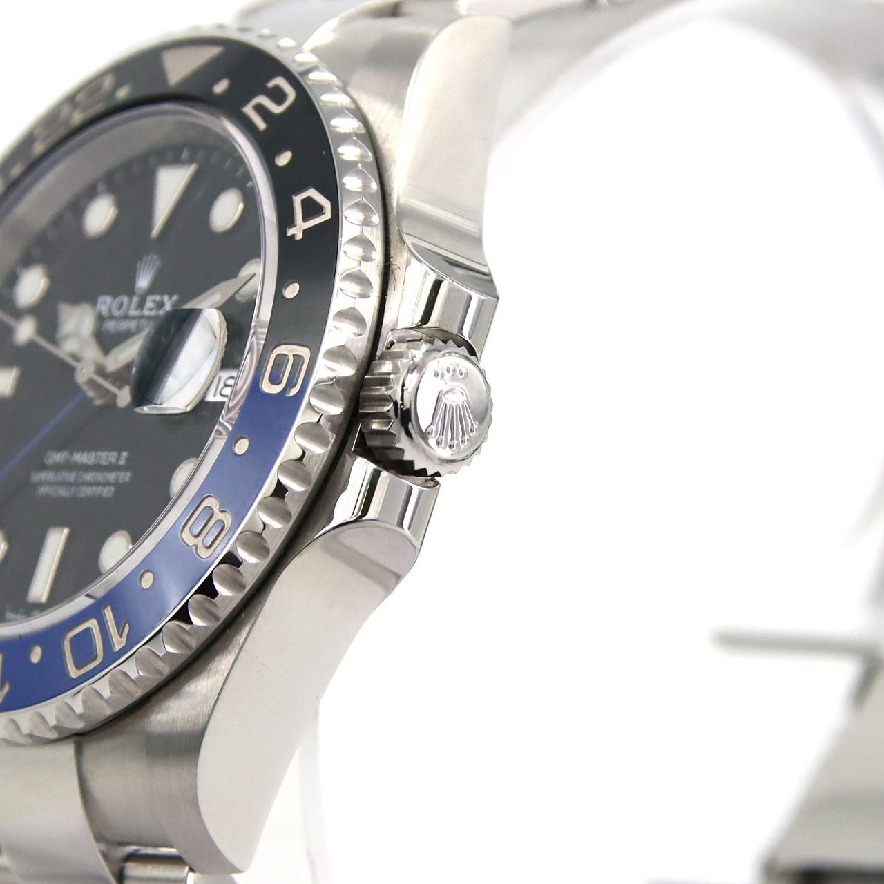 ロレックス GMTマスターⅡ 126710BLNR･3 SS 自動巻 ランダム番