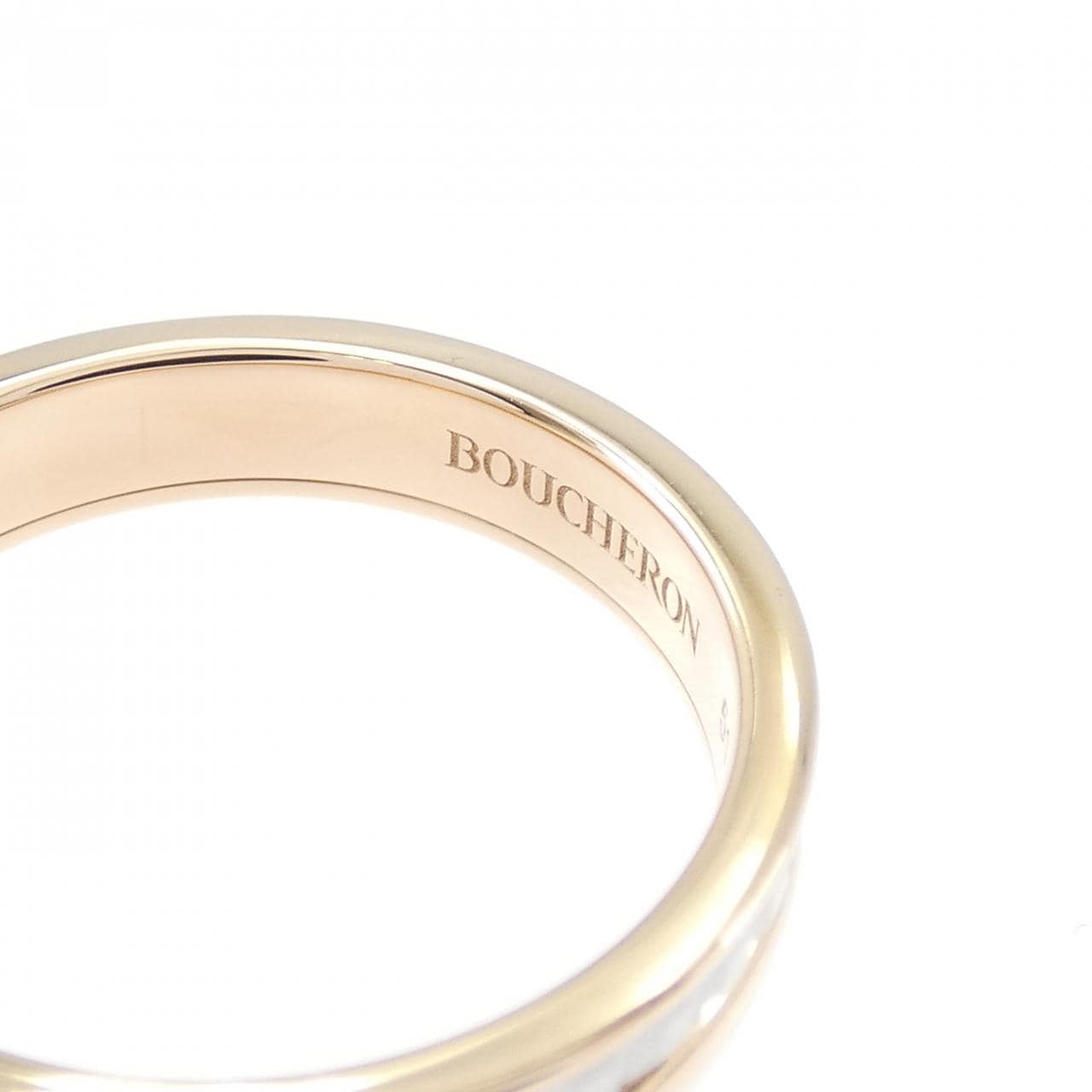 ブシュロン キャトル ホワイト リング