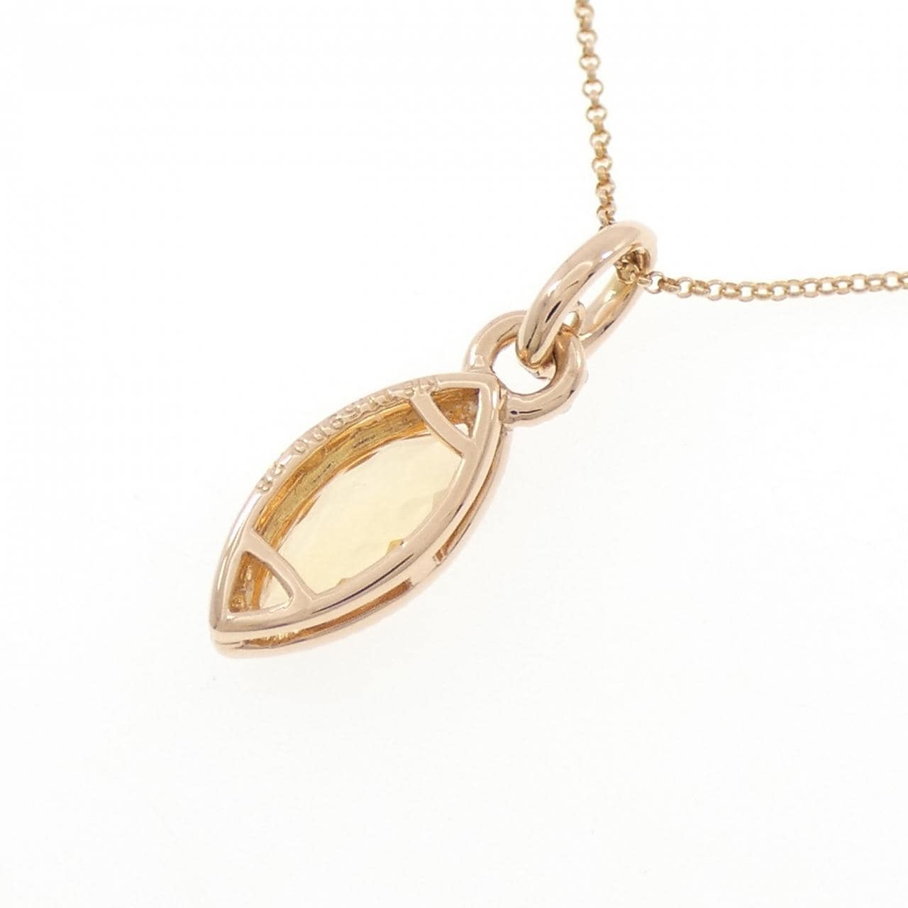 K18PG インペリアルトパーズ ネックレス 1.59CT