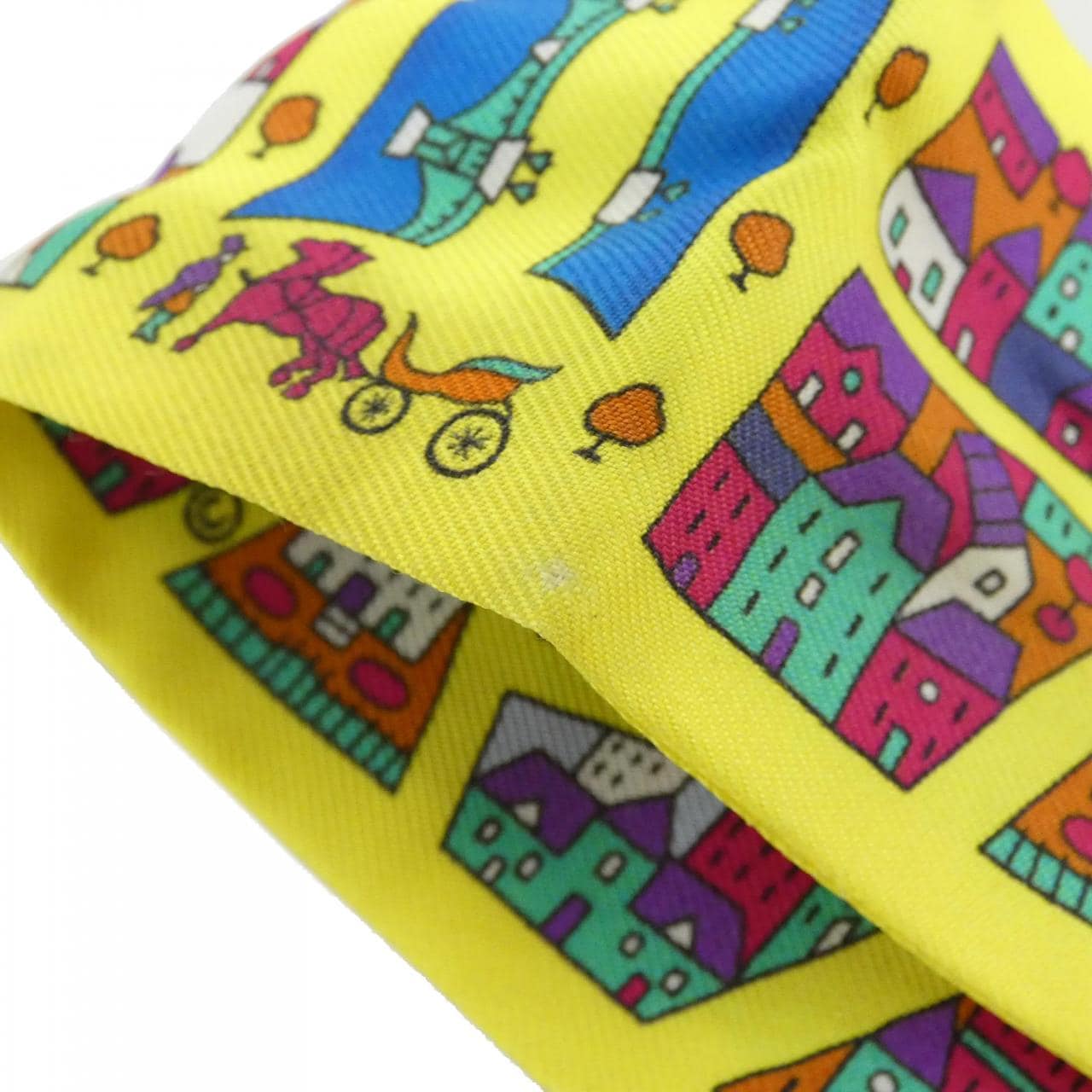 エルメス RIVE DROITE RIVE GAUCHE ツイリー 062868S スカーフ