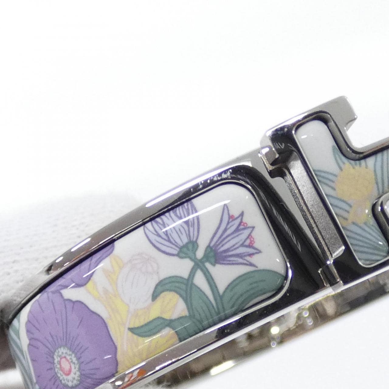 エルメス PRECIOUS PARADISE クリック アッシュ PM 704411FP ブレスレット