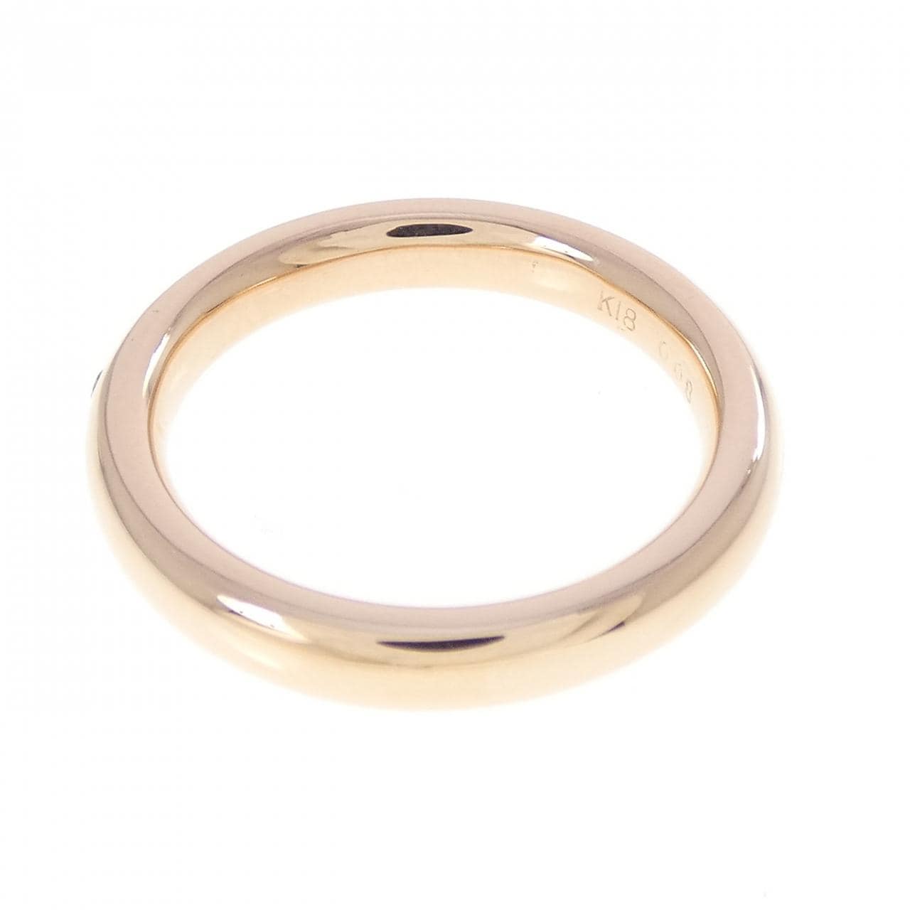 K18PG ダイヤモンド リング 0.08CT