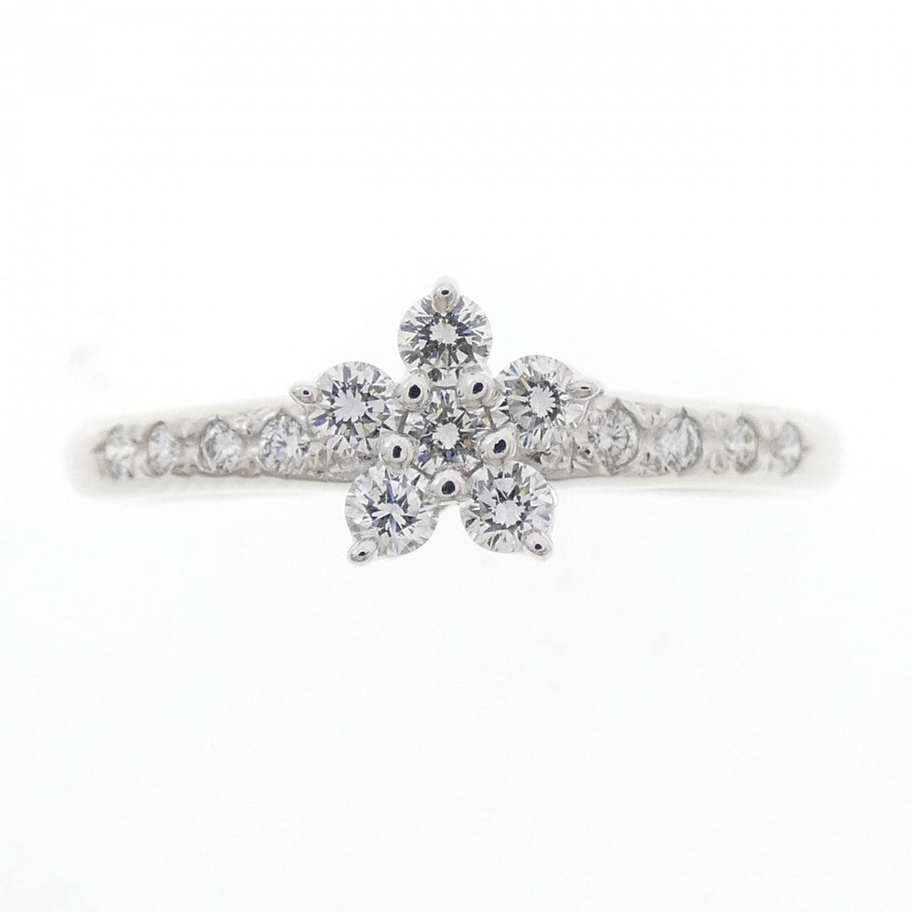 Tasaki花朵鑽石戒指0.25CT