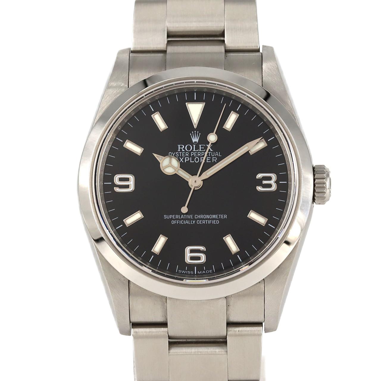 ロレックス エクスプローラーI 114270 SS 自動巻 V番