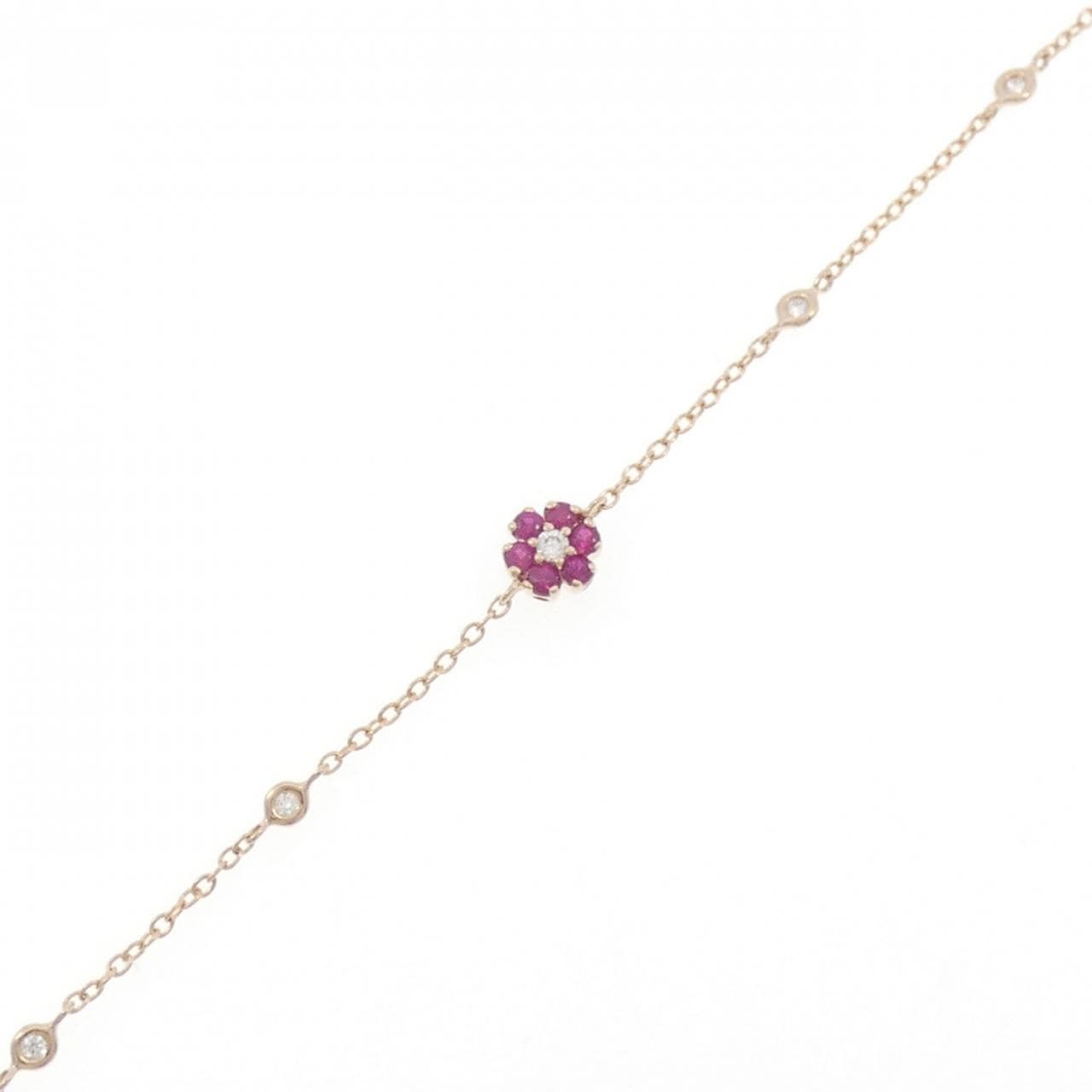 ポンテヴェキオ ルビー ブレスレット 0.11CT