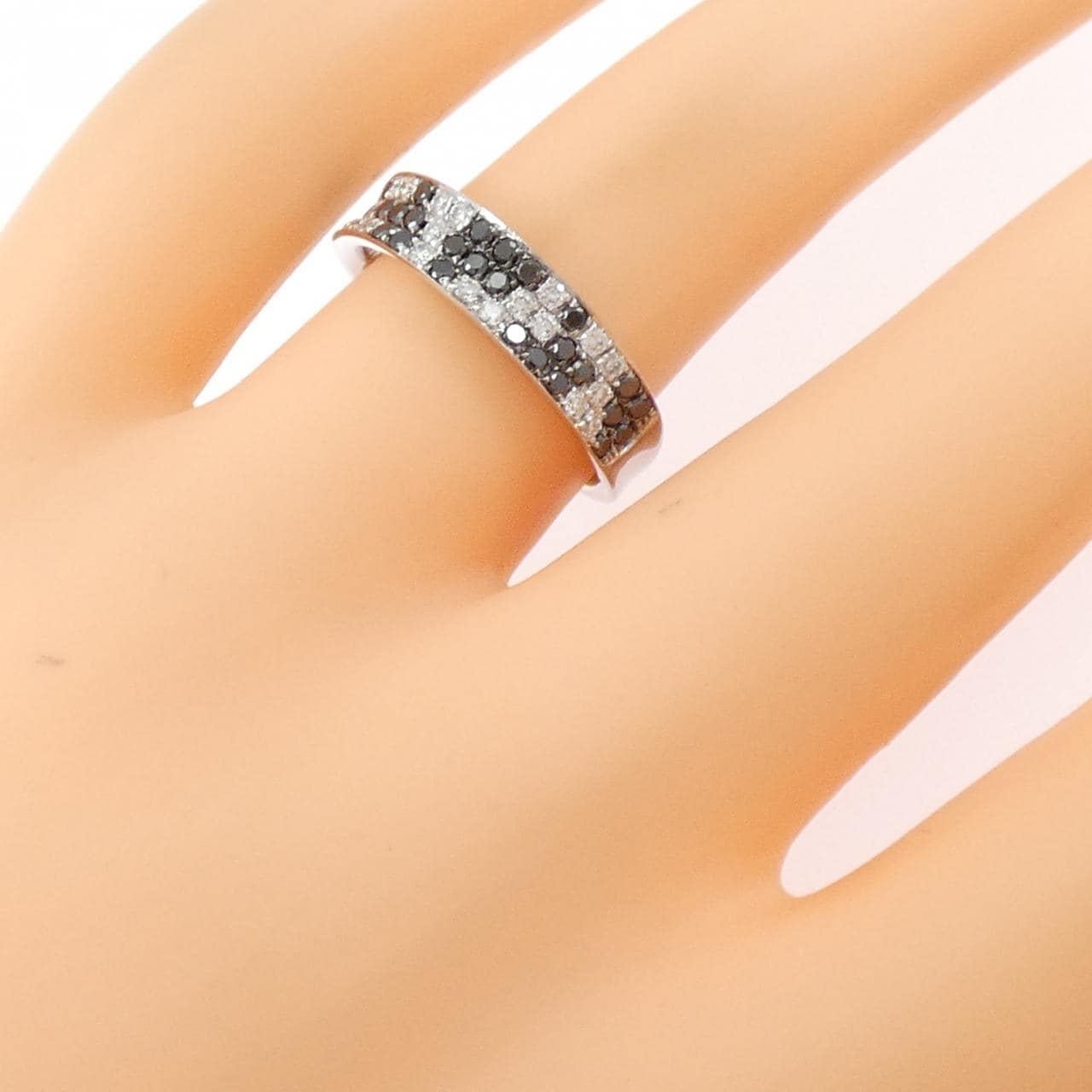 K18WG ダイヤモンド リング 0.20CT