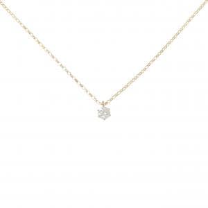 K18YG ダイヤモンド ネックレス 0.10CT
