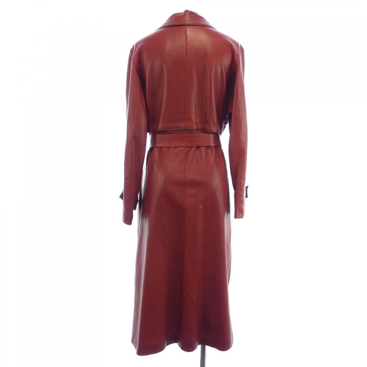 【ヴィンテージ】セリーヌ CELINE レザーコート