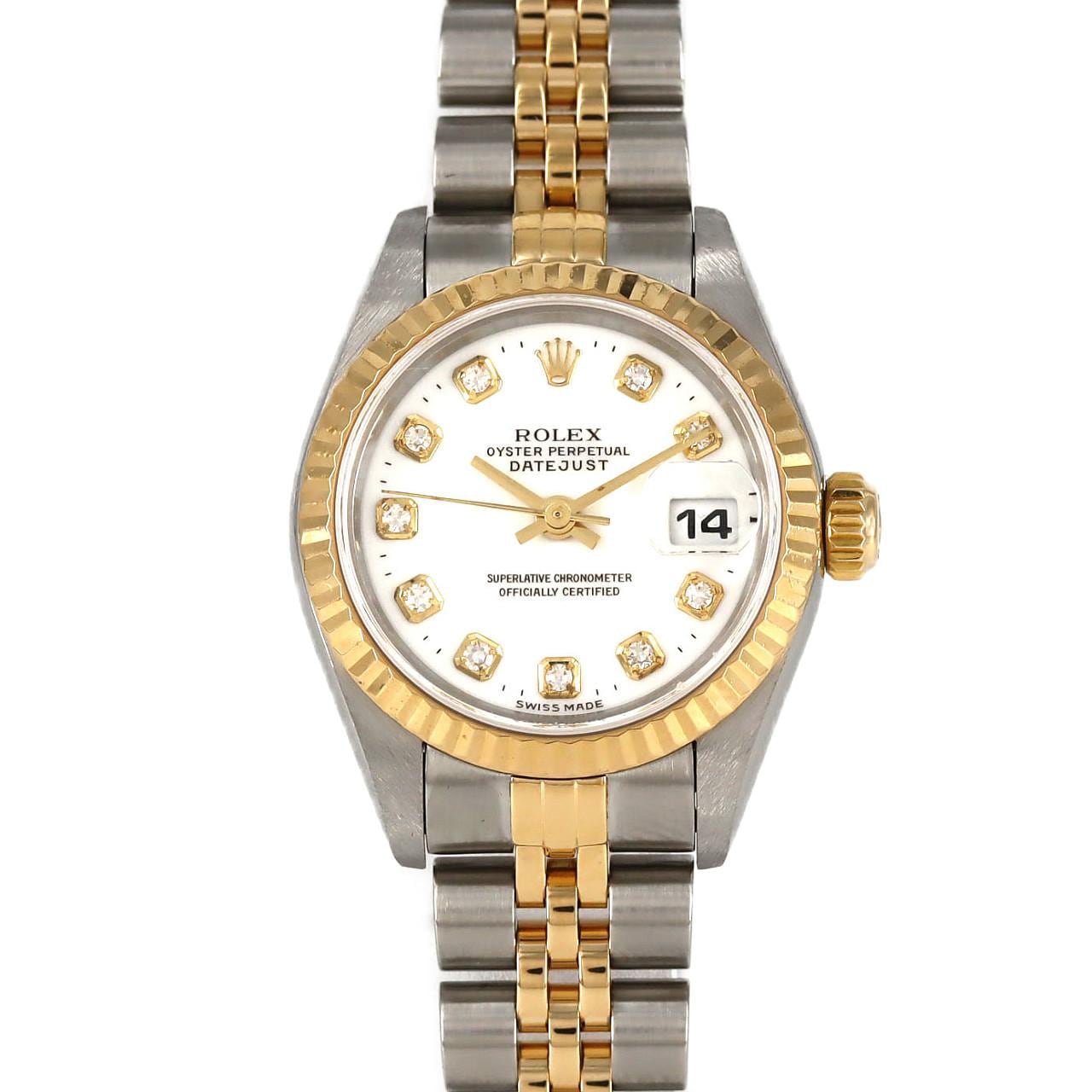 ロレックス デイトジャスト 79173G SSxYG 自動巻 K番