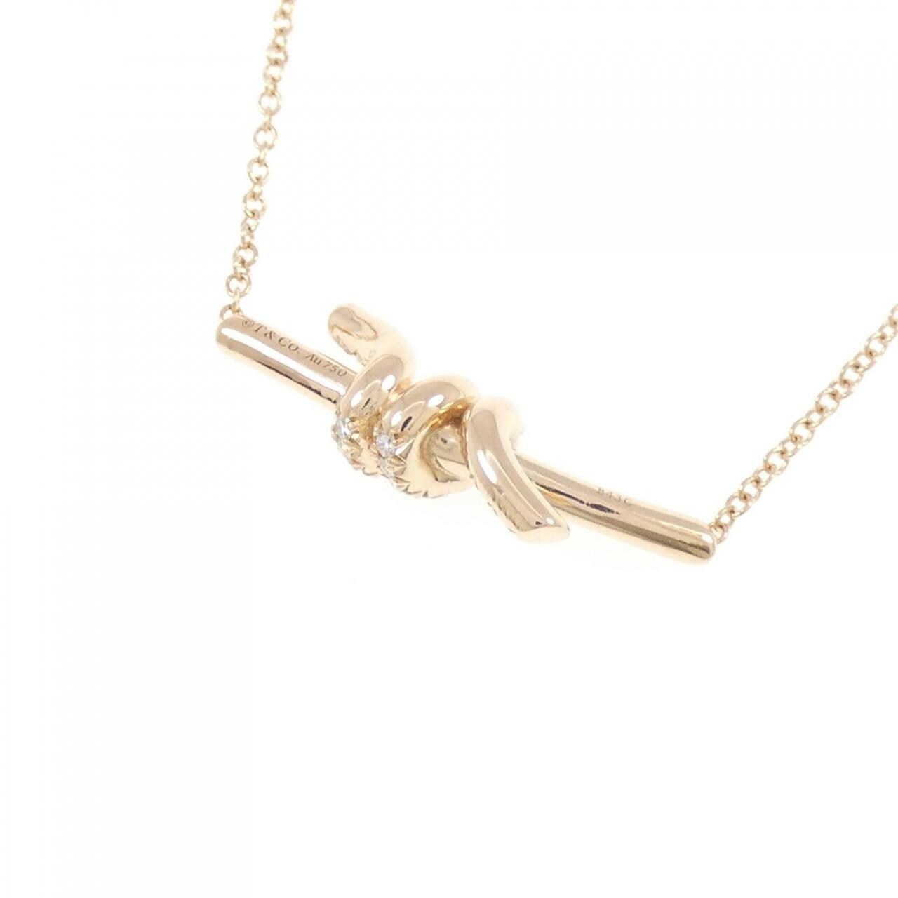 ティファニー ノット スモール ネックレス