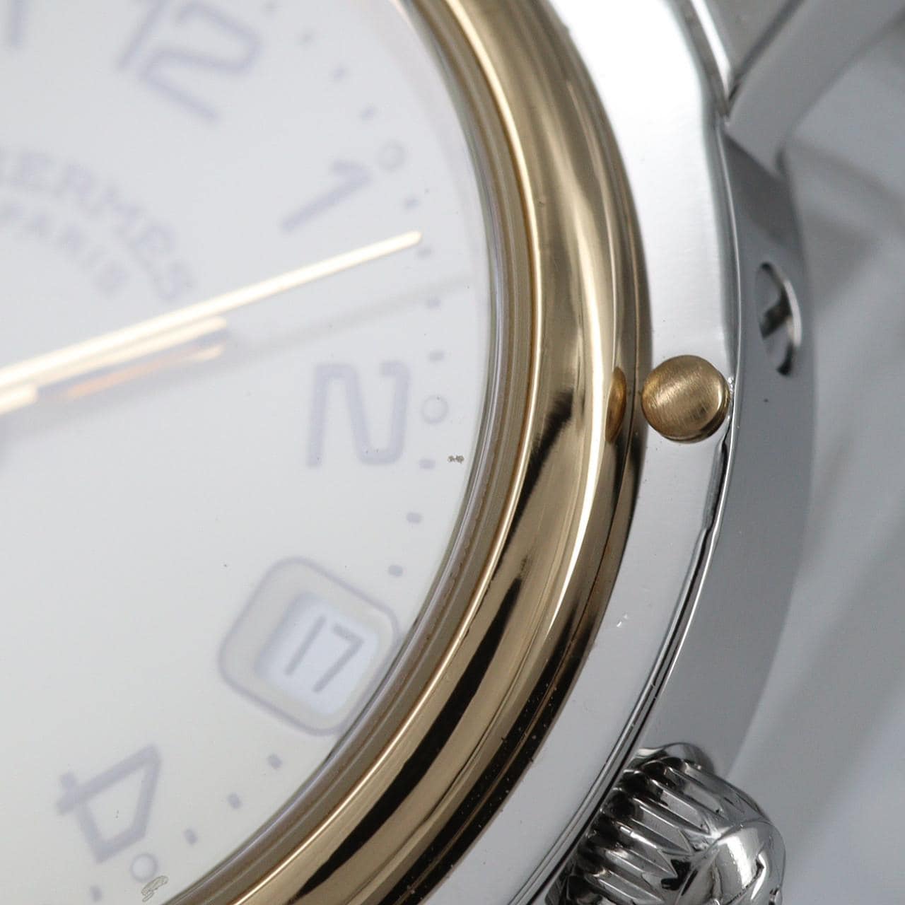 エルメス クリッパー コンビ CL4.220 SSxGP クォーツ