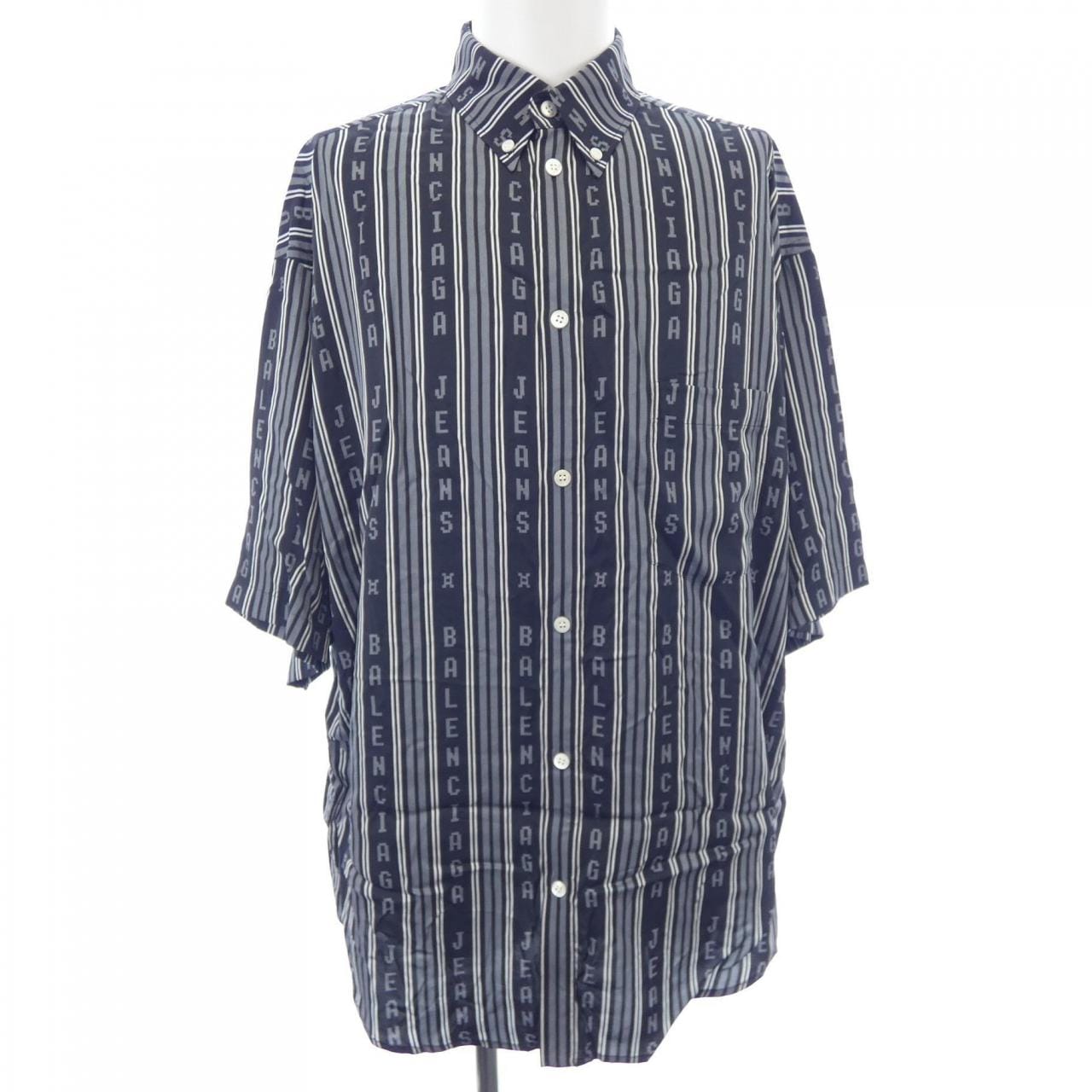 バレンシアガ BALENCIAGA 647354 TKL32 S／Sシャツ