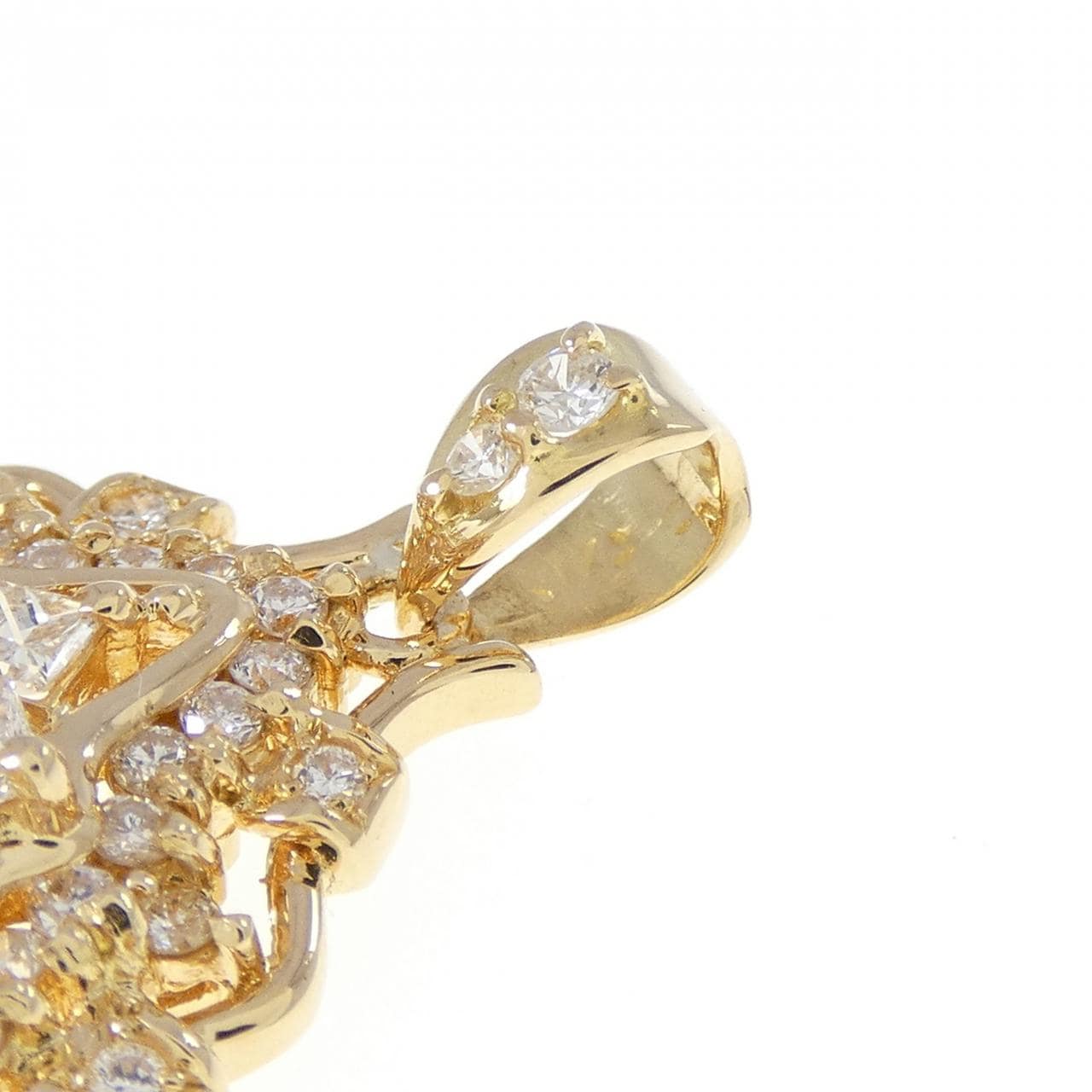 K18YG ダイヤモンド ペンダント 1.61CT